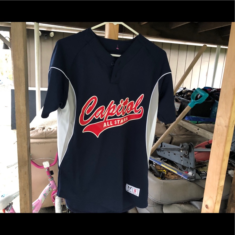 High Five Little League Baseball #2 Kindell jersey